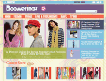 Tablet Screenshot of boomerinas.com